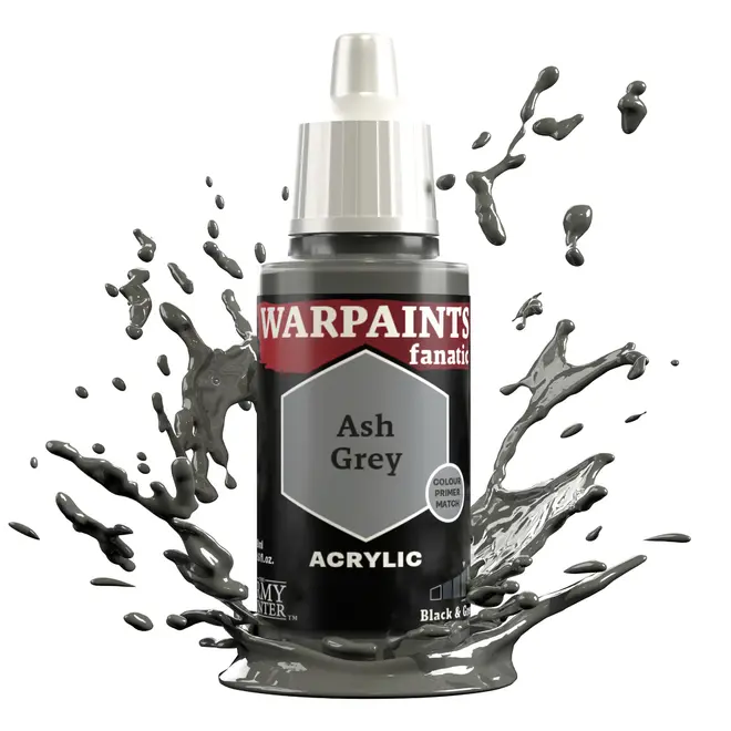 The Army Painter: Warpaints Fanatic: 18Ml Ash Grey