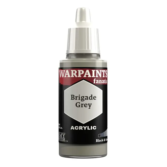The Army Painter: Warpaints Fanatic: 18Ml Brigade Grey