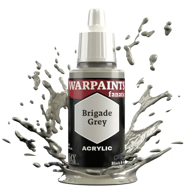 The Army Painter: Warpaints Fanatic: 18Ml Brigade Grey