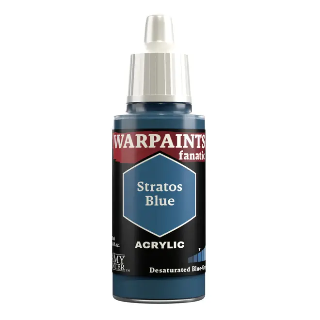 The Army Painter: Warpaints Fanatic: 18Ml Stratos Blue