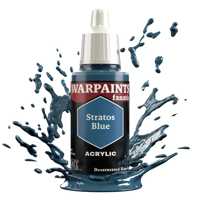 The Army Painter: Warpaints Fanatic: 18Ml Stratos Blue