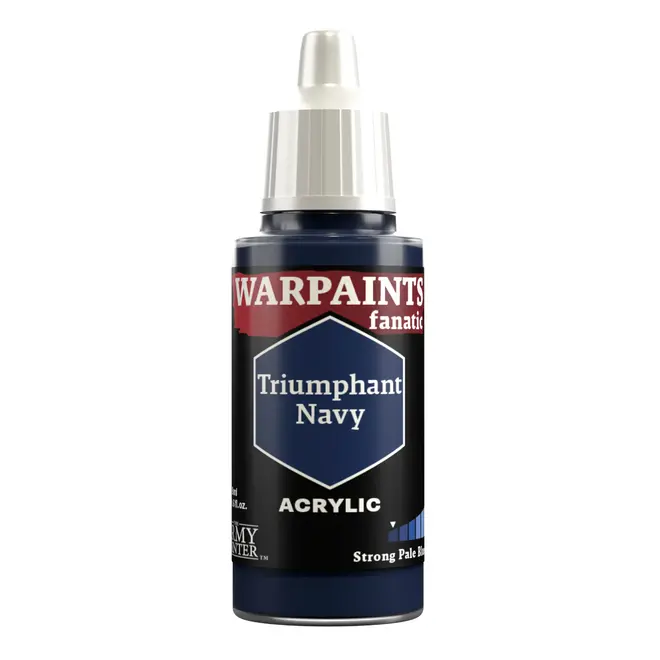 The Army Painter: Warpaints Fanatic: 18Ml Triumphant Navy
