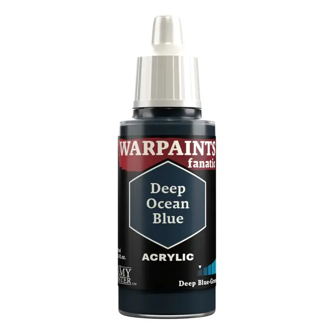 The Army Painter: Warpaints Fanatic: 18Ml Deep Ocean Blue