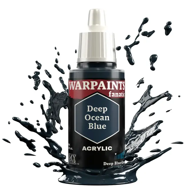 The Army Painter: Warpaints Fanatic: 18Ml Deep Ocean Blue