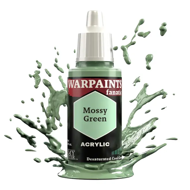 The Army Painter: Warpaints Fanatic: 18Ml Mossy Green