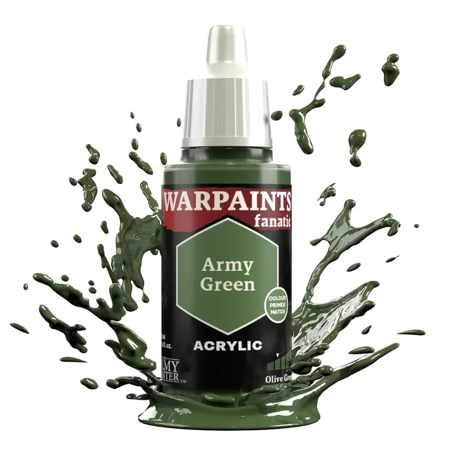 The Army Painter: Warpaints Fanatic: 18Ml Army Green