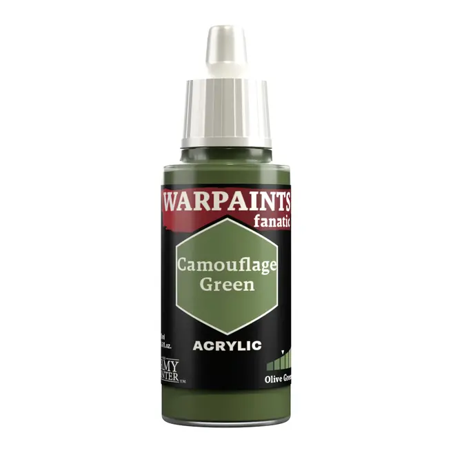 The Army Painter: Warpaints Fanatic: 18Ml Camouflage Green