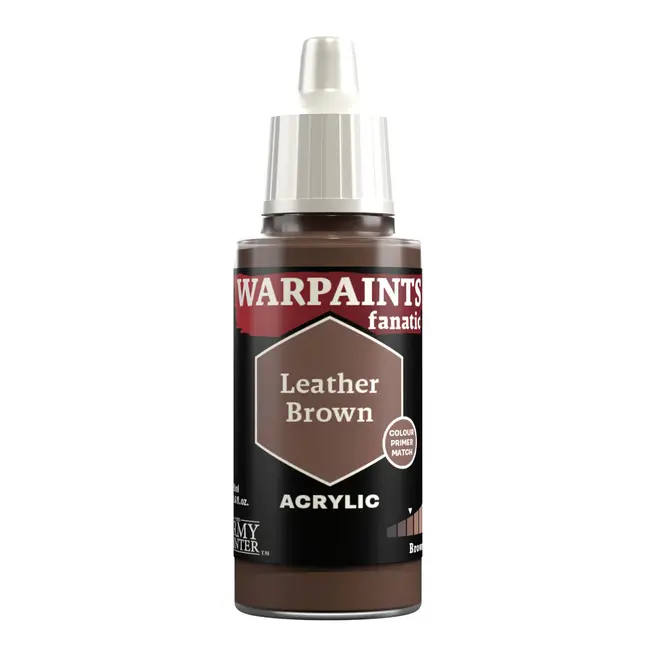 The Army Painter: Warpaints Fanatic: 18Ml Leather Brown