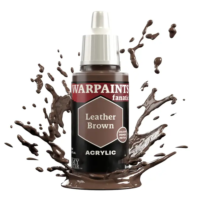 The Army Painter: Warpaints Fanatic: 18Ml Leather Brown