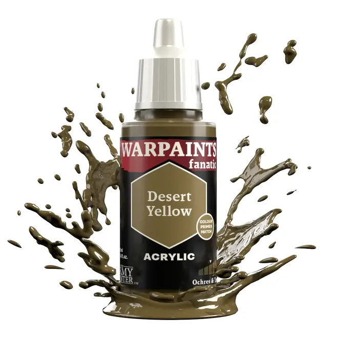The Army Painter: Warpaints Fanatic: 18Ml Desert Yellow