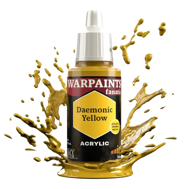 The Army Painter: Warpaints Fanatic: 18Ml Daemonic Yellow