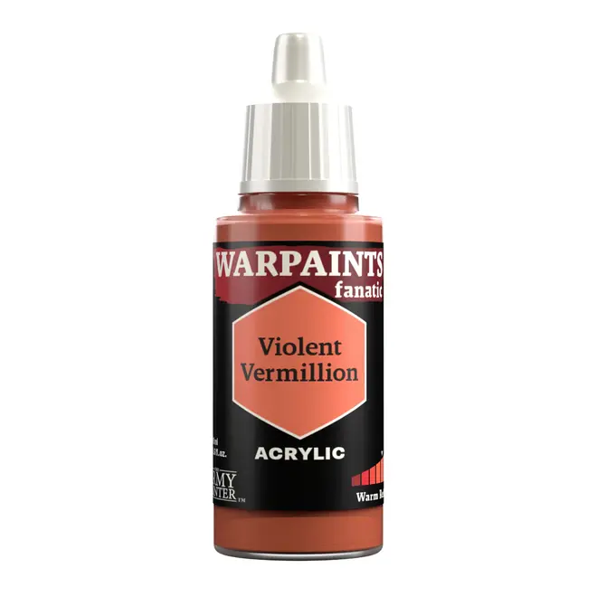 The Army Painter: Warpaints Fanatic: 18Ml Violent Vermilion