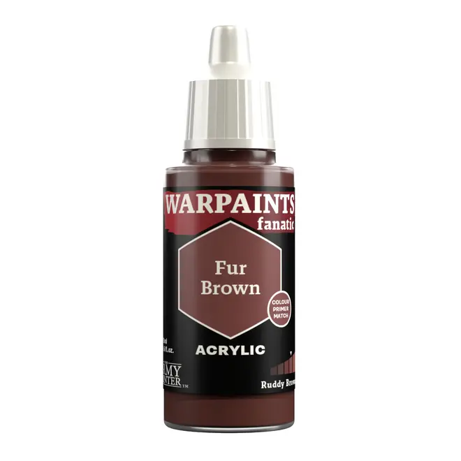 The Army Painter: Warpaints Fanatic: 18Ml Fur Brown