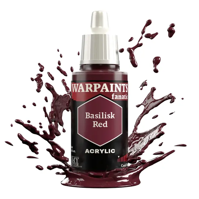 The Army Painter: Warpaints Fanatic: 18Ml Basilisk Red