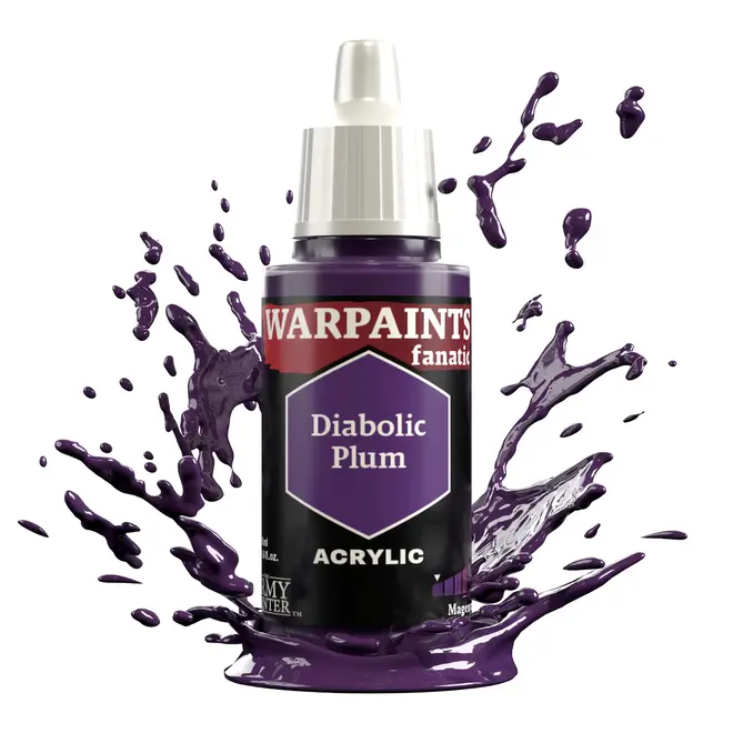 The Army Painter: Warpaints Fanatic: 18Ml Diabolic Plum