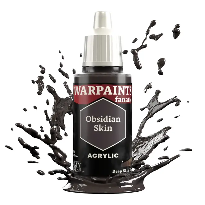 The Army Painter: Warpaints Fanatic: 18Ml Obsidian Skin