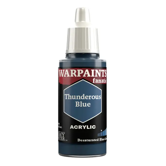 The Army Painter: Warpaints Fanatic: 18Ml Thunderous Blue