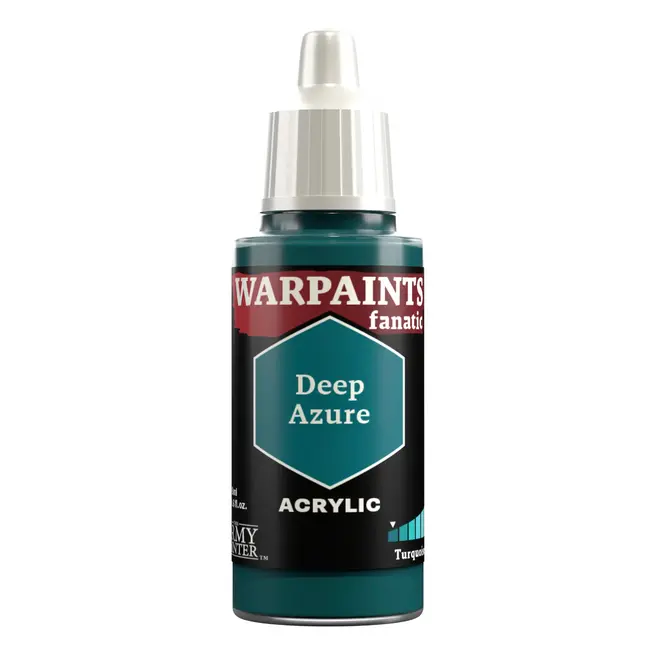 The Army Painter: Warpaints Fanatic: 18Ml Deep Azure