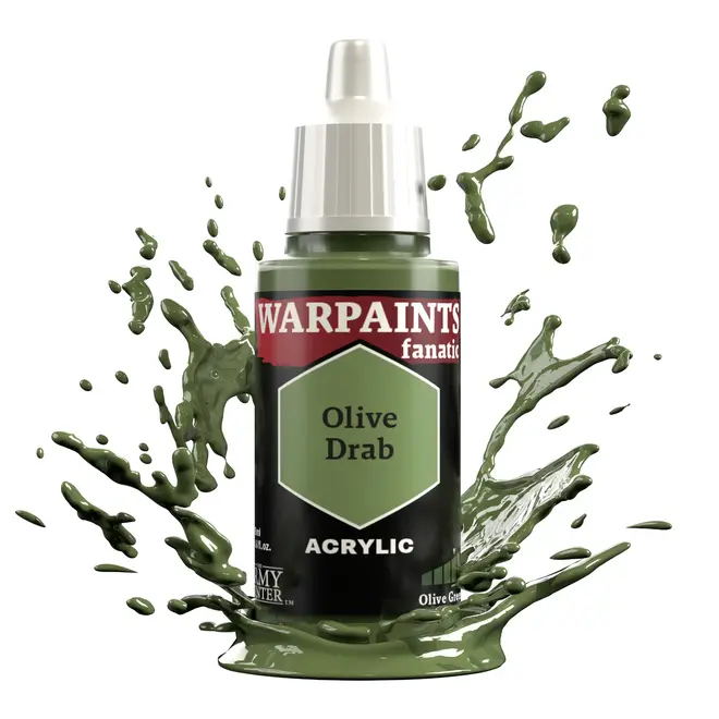 The Army Painter: Warpaints Fanatic: 18Ml Olive Drab