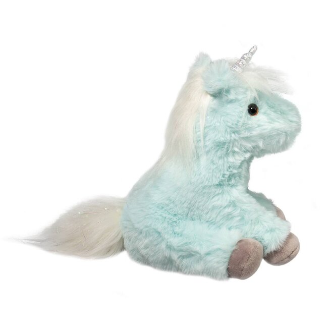 Douglas Cuddle Toy Plush - Bonnie Ice Blue Unicorn Mini Soft