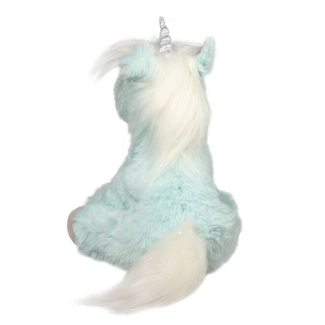 Douglas Cuddle Toy Plush - Bonnie Ice Blue Unicorn Mini Soft