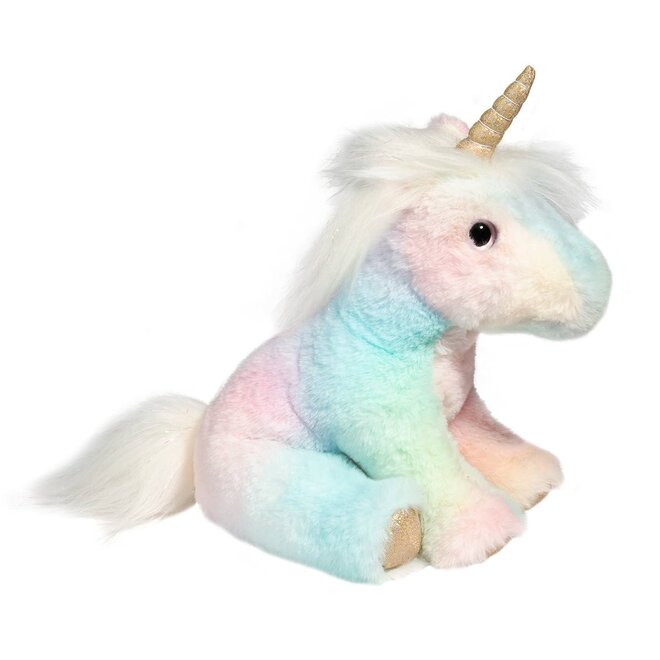 Douglas Cuddle Toy Plush - Kylie Rainbow Unicorn, Soft