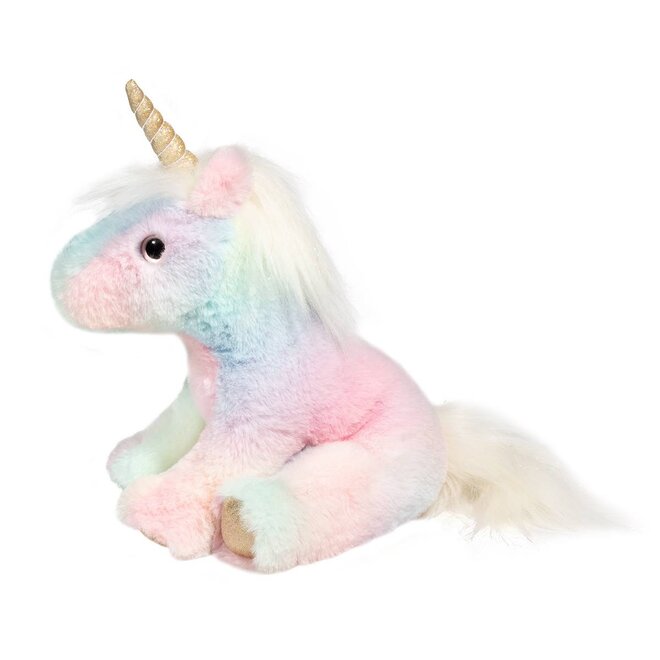 Douglas Cuddle Toy Plush - Kylie Rainbow Unicorn, Soft