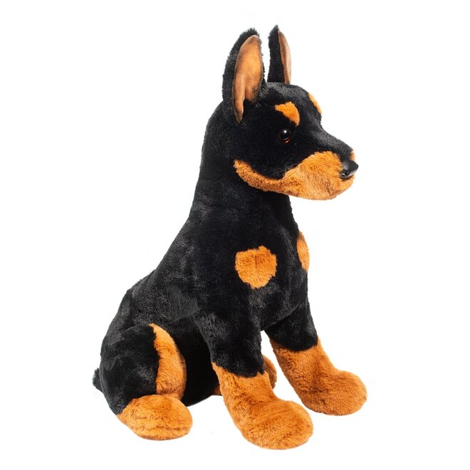 Douglas Cuddle Toy Plush - Maverick Doberman Dog, D-Lux