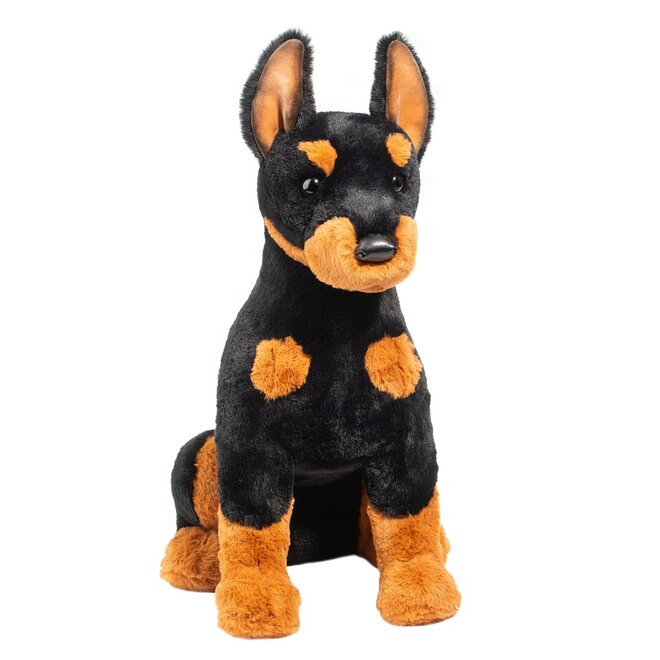 Douglas Cuddle Toy Plush - Maverick Doberman Dog, D-Lux