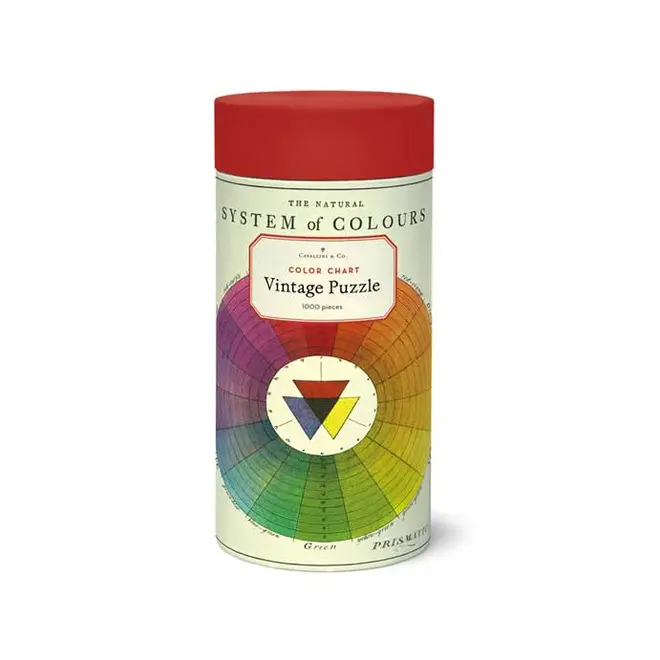 Cavallini & Co 1000Pc Puzzle - Color Chart