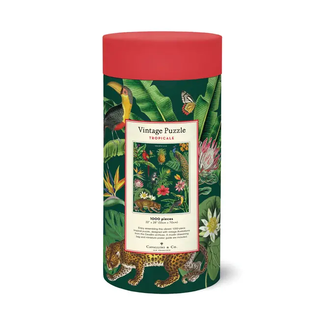 Cavallini & Co 1000Pc Puzzle - Tropicale