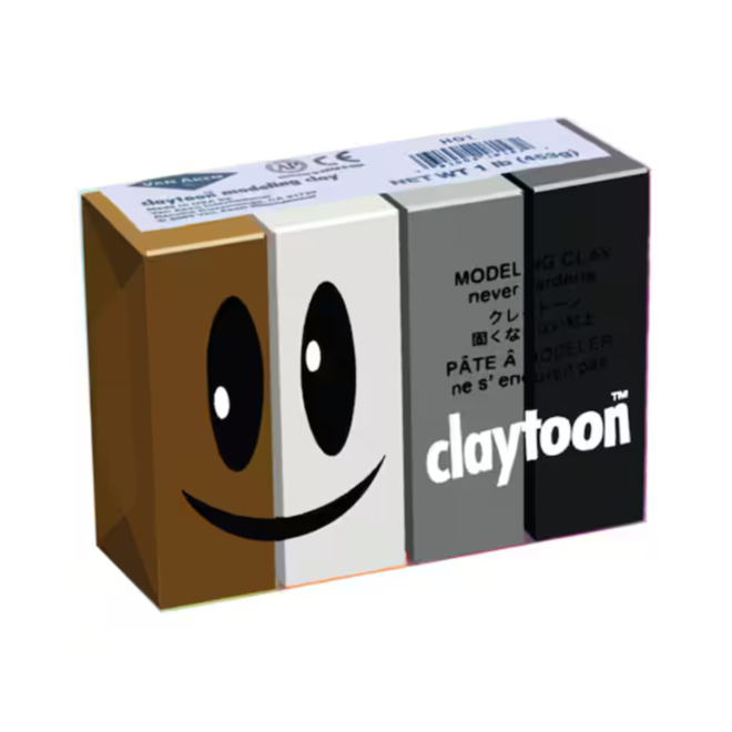 Claytoon Clay Set - Neutral