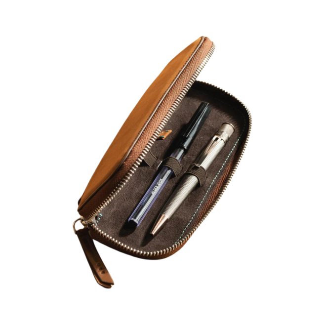Endless Companion Pen Pouch - 2 Pens Brown