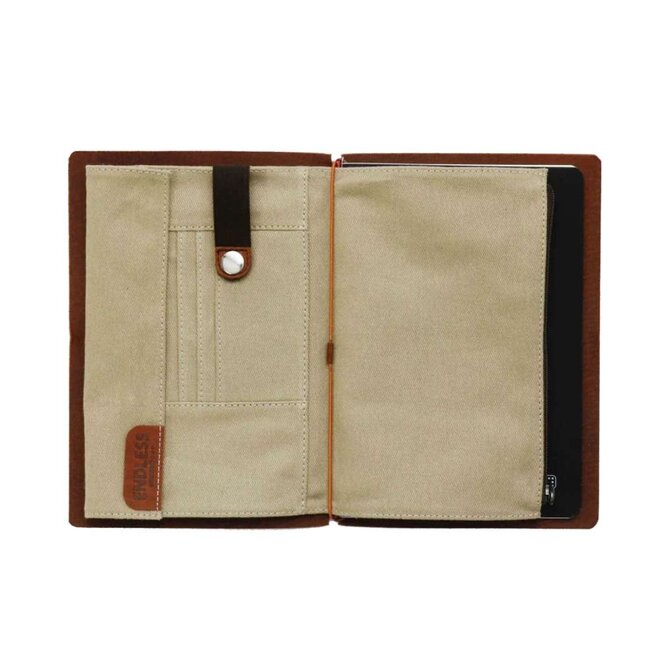 Endless Explorer - Cotton Wallet Brown
