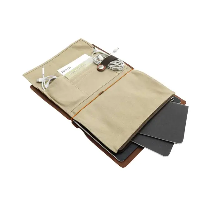 Endless Explorer - Cotton Wallet Brown