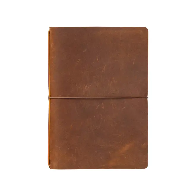 Explorer - Refillable Leather Journal By Endless Paper- Regalia Paper Brown