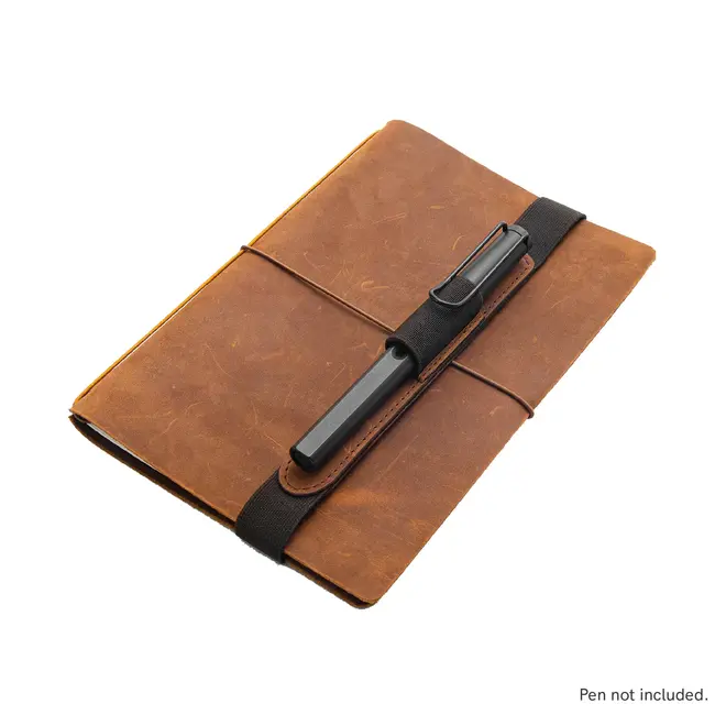 Explorer - Refillable Leather Journal By Endless Paper- Regalia Paper Brown