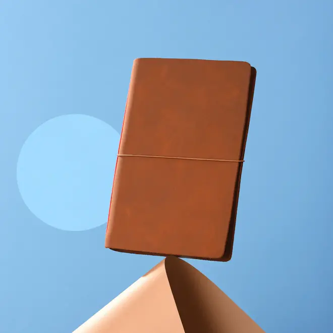 Explorer - Refillable Leather Journal By Endless Paper- Regalia Paper Brown