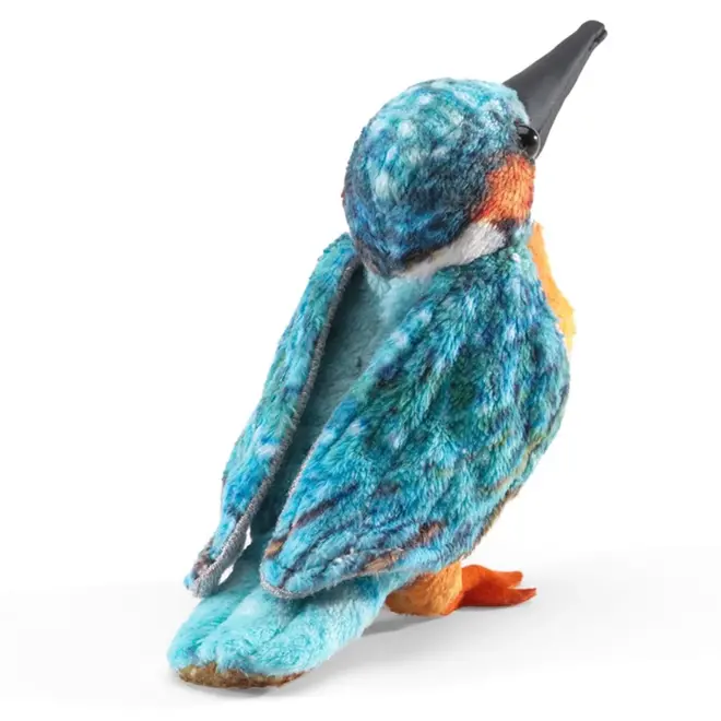 Folkmanis Mini Kingfisher Finger Puppet