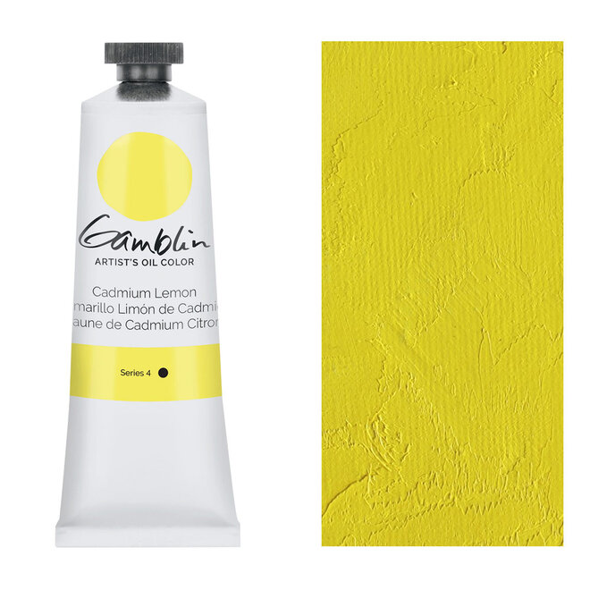 Gamblin Artist'S Oil Colors 37Ml Cadmium Lemon