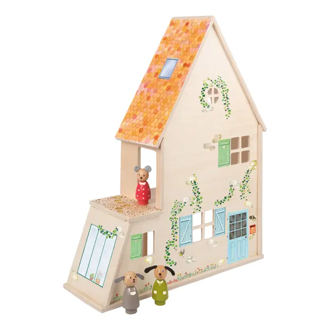 Grande Famille Doll House With Furniture
