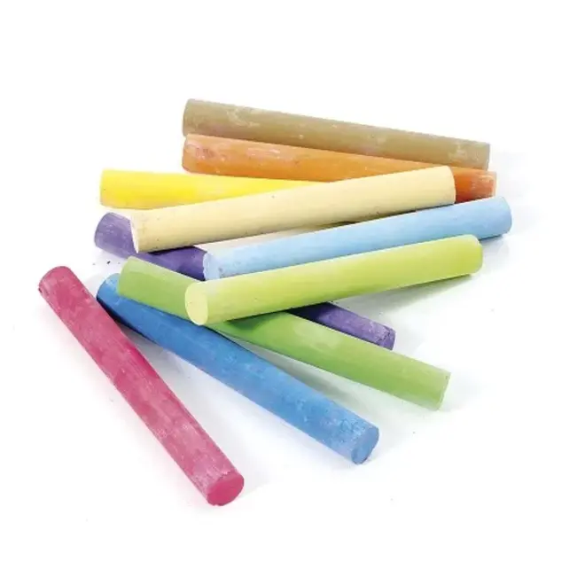 Jeujura - Chalk 10Pcs (Coloured)