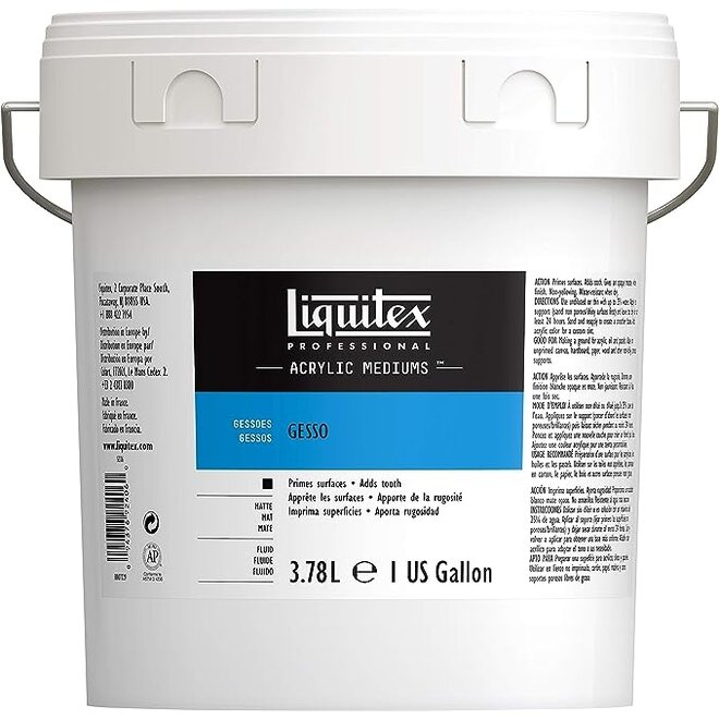 Liquitex Gesso, Gallon 128Oz