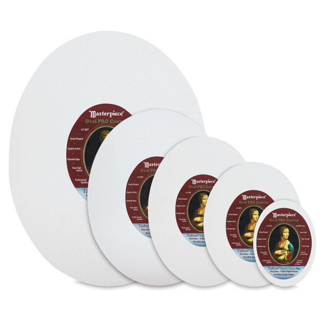 Masterpiece Canvas Tahoe Pro Round 10Oz 5X7"