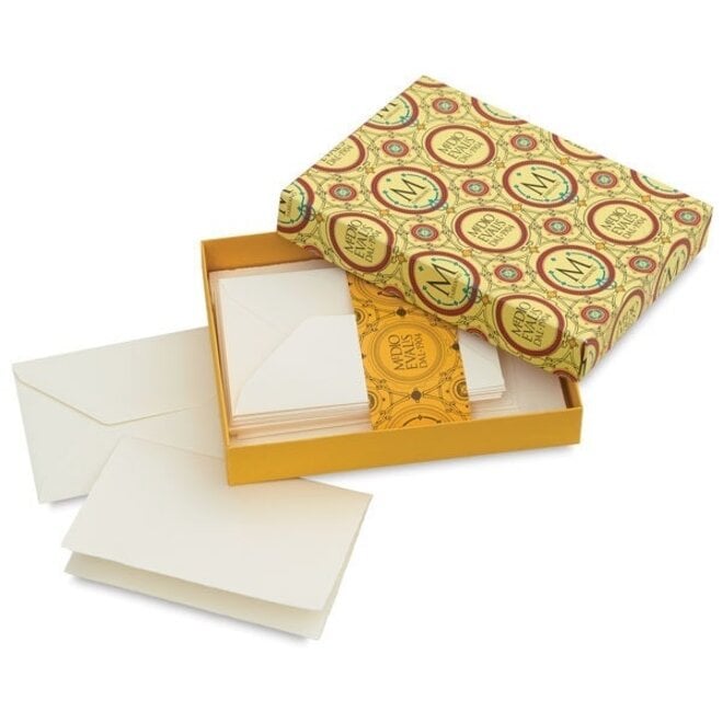 Medioevalis Stationery, Card & Envelope Set Of 20 4.5X6.7"