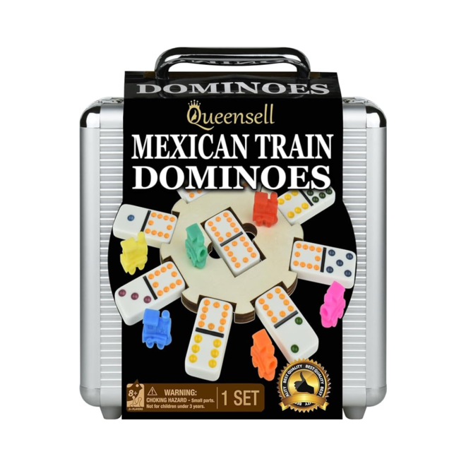 Mexican Train Double 12 Numbered Domino Set