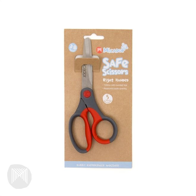 Micador Junior Safe Scissors Red