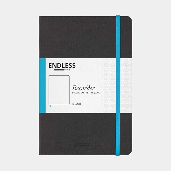 Recorder Notebook By Endless Paper A5 - Infinite Space - Blank