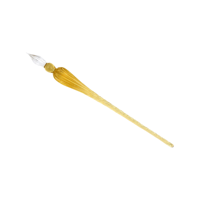 Round Glass Pens - Sand
