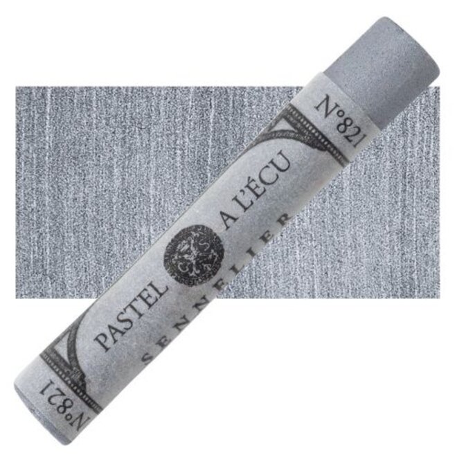 Sennelier Extra Fine Soft Pastel 821 Iridescent Silver